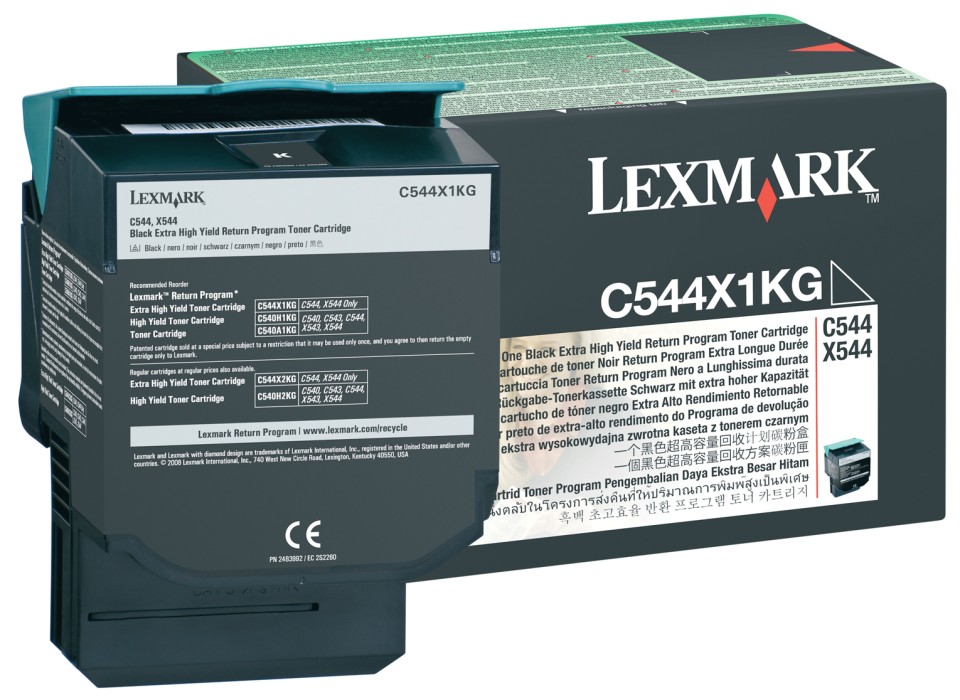 Lexmark Toner Cartridge C544X1KG Black