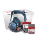 Armour Full Face Mask & Particulate Cartridge Kit P3 Large Each image