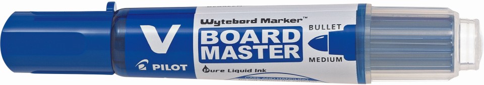 Pilot Begreen V Board Master Whiteboard Marker Bullet Blue