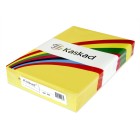 Kaskad Colour Paper 80gsm A4 Canary Yellow Pack 500 image