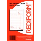 Rediform Multi-Purpose Book No Carbon Required 210x155mm 50 Duplicates image