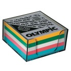 Olympic Memo Cube With Holder Small Half Size image