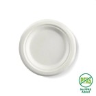 BioPak Round Plant Fibre Plate 15cm 6" Pack of 125 image