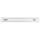 Okin Ruler Metric Clear Plastic 30cm image