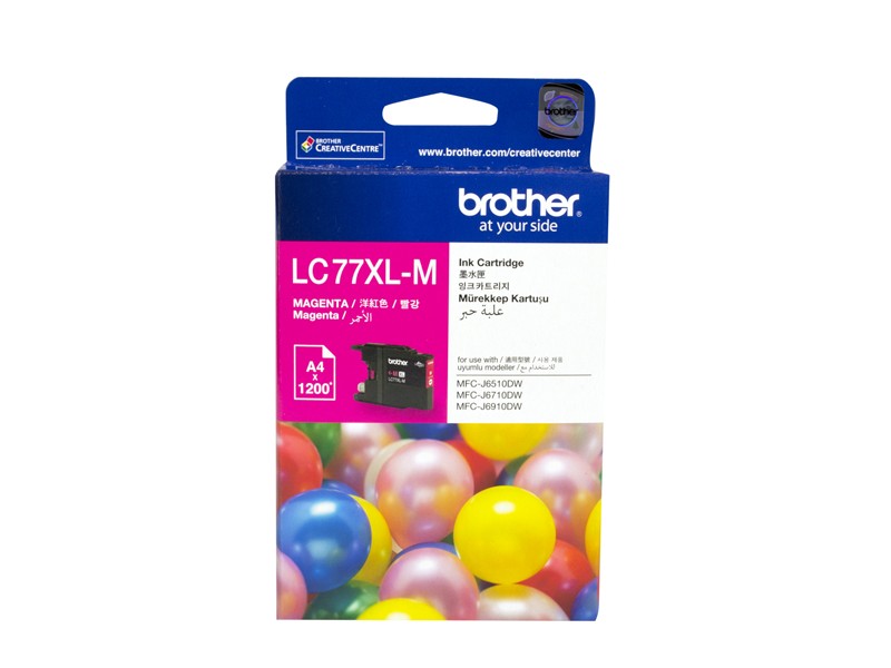 Brother Ink Cartridge LC77XL-M Magenta