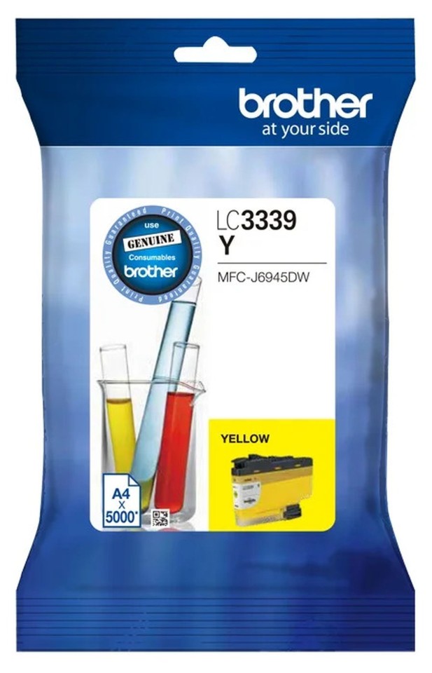 Brother Lc3339xly Yellow Ink Cartridge