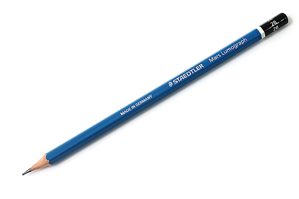 Staedtler Pencil Mars Lumograph 2B Pack 12