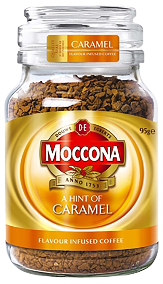 Moccona Instant Coffee Caramel Jar 95g