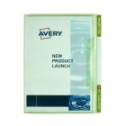 Avery Green Transparent Plastic Project File - Holds 20 Sheets image