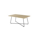 Knight Zion Coffee Table 1000 x 600 Dia Black Frame image
