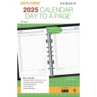 Debden Dayplanner 2025 Diary Refill Day To Page Desk image