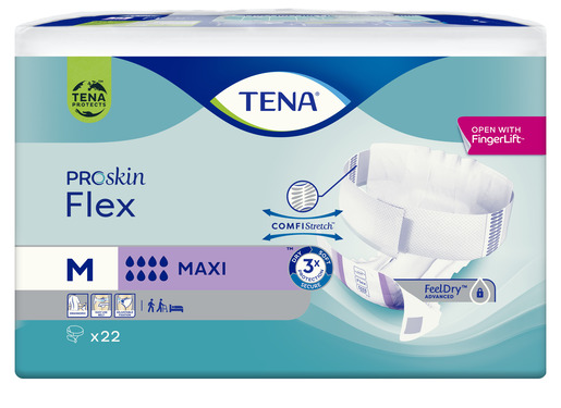 Tena Flex Maxi Medium Pack of 22