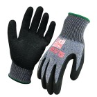 Paramount Safety Ald Arax Dry Grip Cut 5 Glove Cut Resistant Latex Palm Grey Size 10 Pair image
