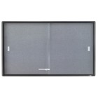 Quartet Penrite Noticeboard Glass Fabric 1500 x 900mm image