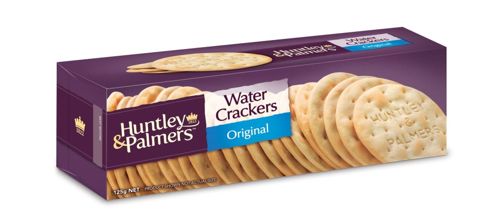 Huntley & Palmers Original Water Crackers 125g