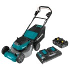 Makita Twin 18V x 2 Self-Propelled Brushless Lawn Mower image
