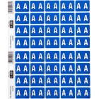 Filecorp C-Ezi Lateral File Labels Alpha Letter A 24mm Sheet 40