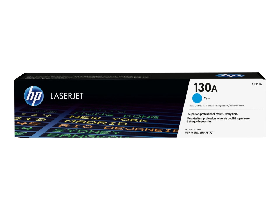 HP LaserJet Toner Cartridge 130A Cyan