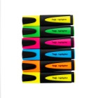 NXP Highlighter Chisel Tip Assorted Colours Box 6 image