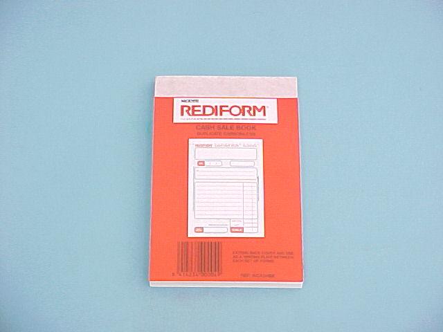 Rediform Duplicate Cash Sale Book