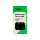 NXP Ballpoint Pen Retractable Medium 1.0mm Black Box 12 image