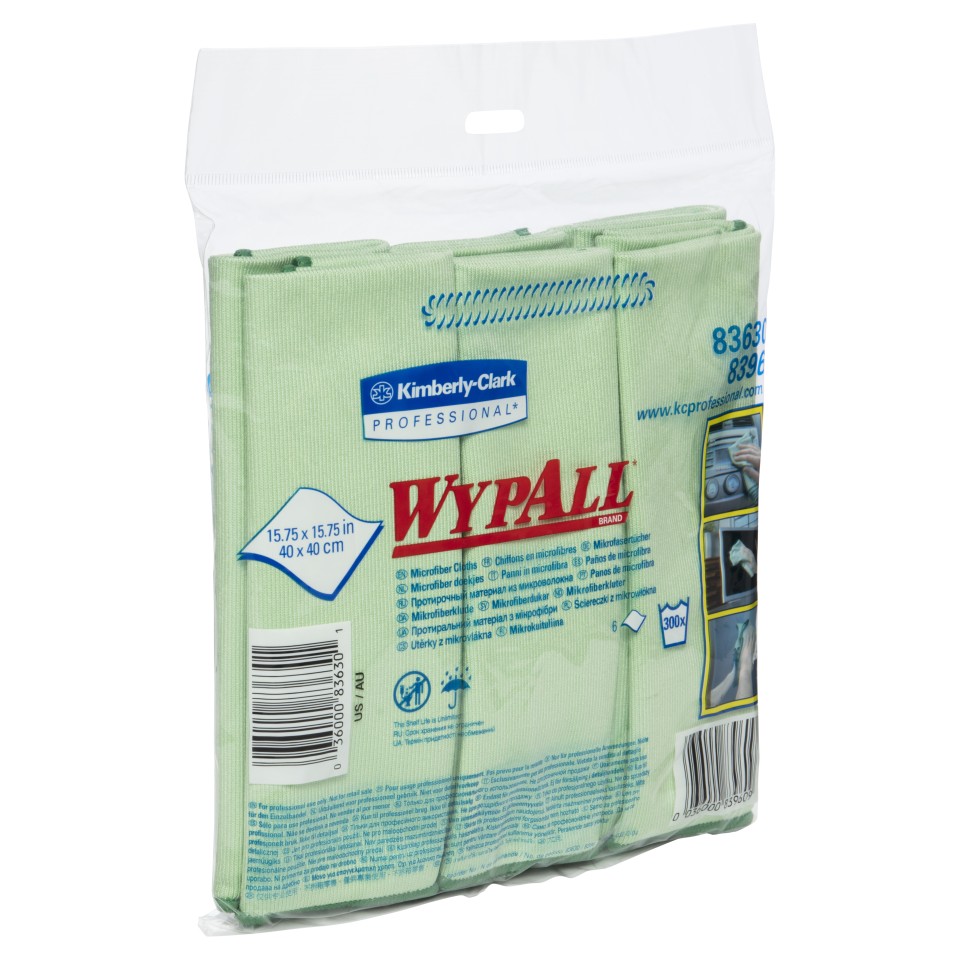 WypAll Microfibre Cloth Green