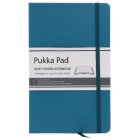 Pukka Signature Notebook Soft Cover Lined 133 x 210mm Teal image