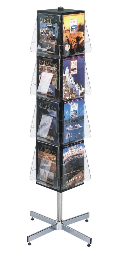 Deflecto A4 X 16 Revolving Brochure Rack