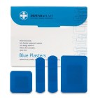 Dependaplast Blue Plasters Assorted Box 100 image
