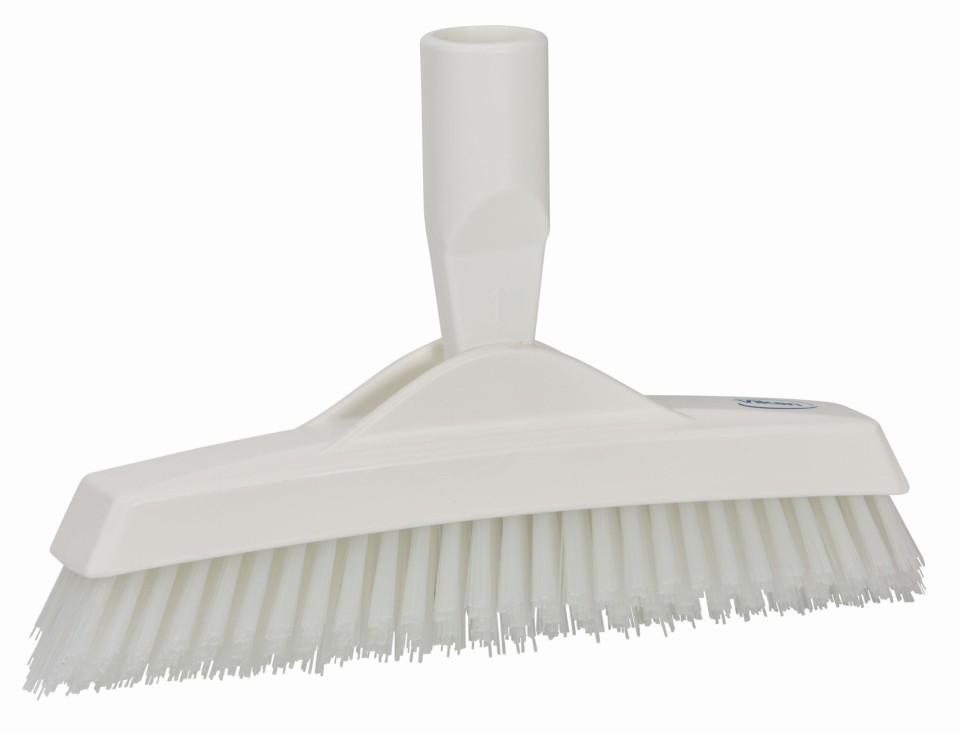 Vikan White Crevice Stiff Scrub Brush 225mm