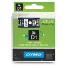 Dymo D1 Label Printer Tape 19mmx7m White On Black image