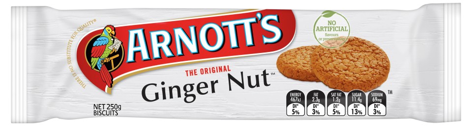 Arnotts Ginger Nut 250g