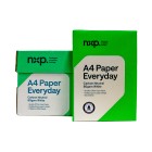 NXP Everyday Carbon Neutral Copy Paper 80gsm A4 White Ream 500 Box 5 image