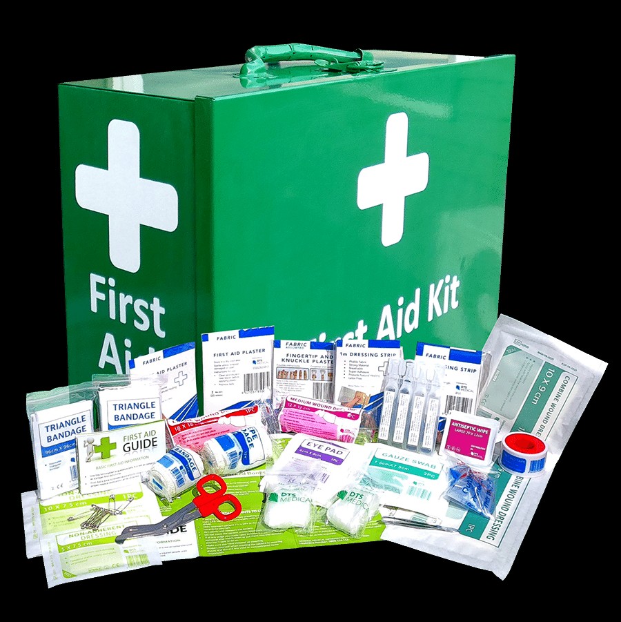 Dts Large Wall Mountable Workplace First Aid Kit 1-50 Person