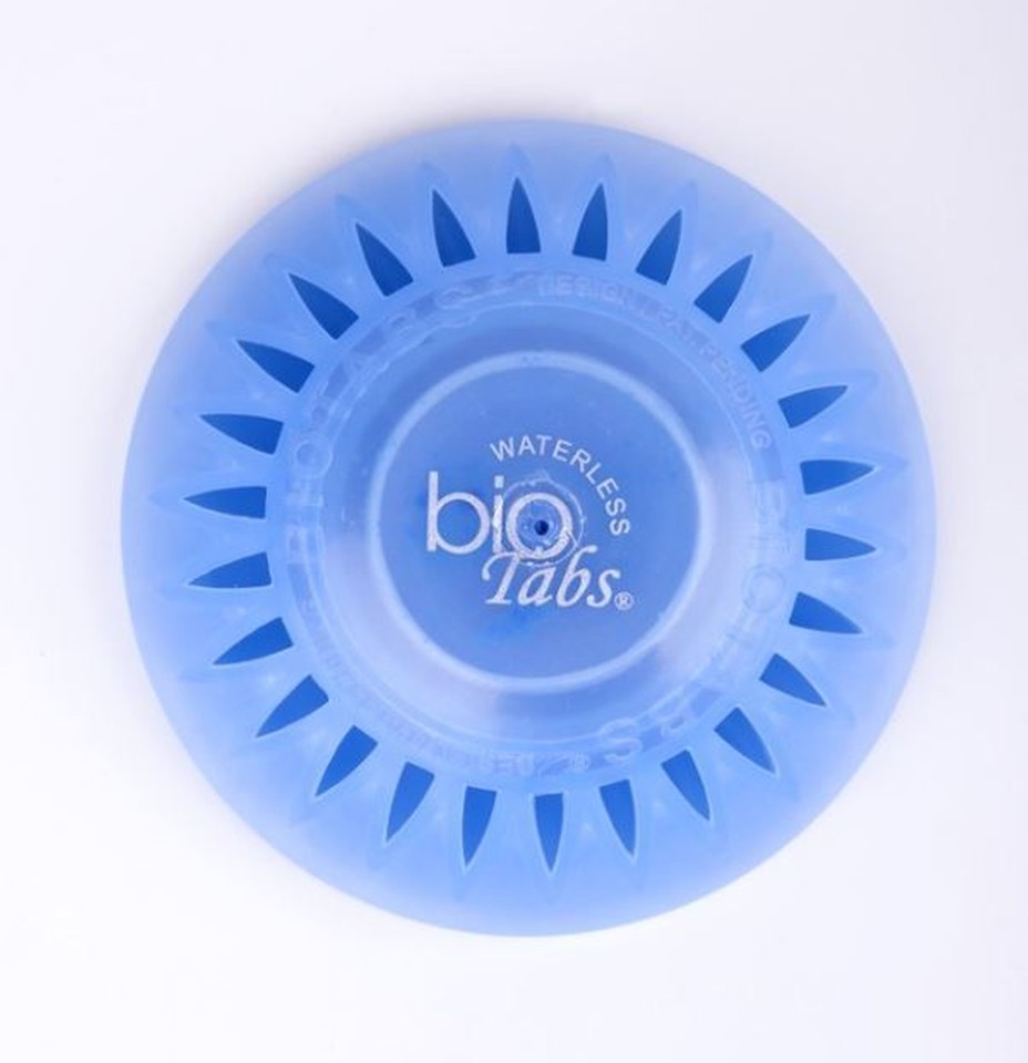 Pristine Bio Tabs Blue Dome Waterless Urinal Drain Maintainer & Deodoriser